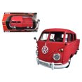 thumbnail image 1 of Motormax 79343GRNW Volkswagen Type 2 (T1) Camionnette à Double Cabine Blanc et Vert 1/24 Voiture Modèle Moulée sous Pression par Motormax, 1 of 2