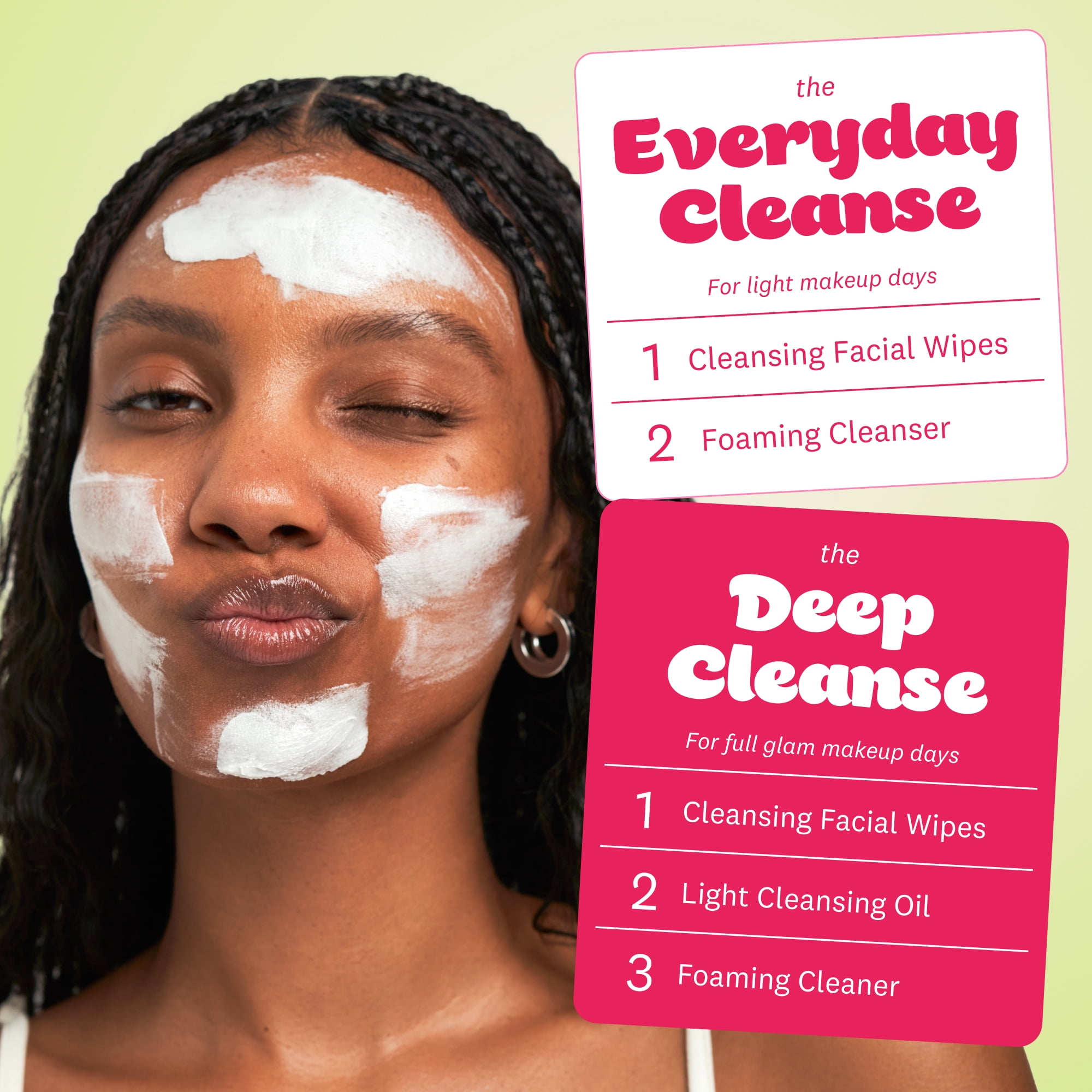 THE FACE SHOP Rice Water Bright Vegan Foaming Cleanser with Ceramide, Sulfate-Free, Clean, Korean Skin Care, 150 ml