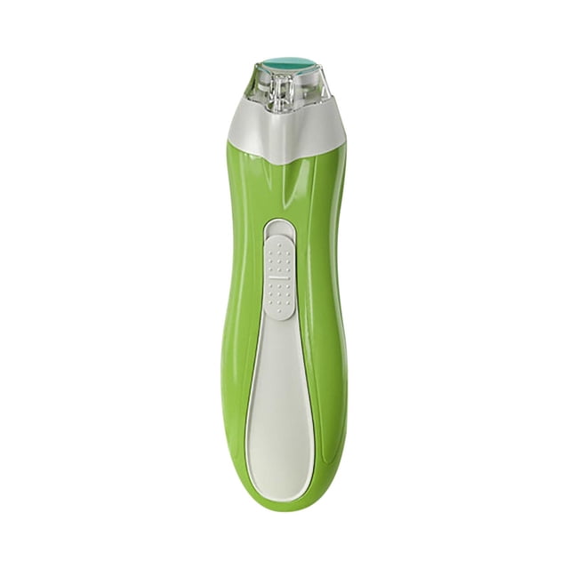 Btomtd Nail Clippers - Grinder Battery Powered Children's Manicure Care Set, Green