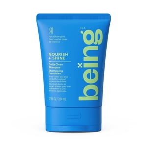 Being NOURISH + SHINE Shampooing quotidien propre avec beurre de karité et extrait d'aloès 354 mL