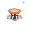 thumbnail image 3 of serony Universal Stainless Steel Anti-scald Pot Cover Knob Household Kitchen Antislip Pan Lid Handle Grip Cookware Kitchenware Orange Small, 3 of 9