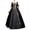 Black, variant on 2025 Women's Dress Retro Style Gothic Clothes Solid Color Trumpet Sleeve Gothic Dress for Women Long Princess Dress