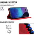 thumbnail image 2 of Case for Motorola MOTO G15 Power Card Slots Holder Wallet Kickstand Folio Flip PU Leather Magnetic, 2 of 5