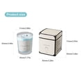 thumbnail image 3 of AKEGAMN Liquidation! Bougie Parfumée dans une Boîte en Verre pour la Maison Bougie Parfumée dans une Boîte en Verre pour la Maison, Bougie Parfumée Décorative pour Bureau, Bougie Aromatique pour Salon, Bougie Parfumée en Pot de Verre pour D, 3 of 9