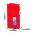 thumbnail image 1 of Butane Lighter Refill 7.7 × 4.2 × 1.35Cm Refillable Butane Lighters with Adjustable Output Control for Outdoor Use Men’S Gifts, 1 of 6