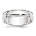 thumbnail image 1 of Bague Demi-Ronde à Grain de Mil 10KW 6 mm Taille 11 Taille 11, 1 of 4