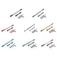 thumbnail image 4 of Baohd 2pieces Stronger Steering Link Rod For MN 1/12 D90 RC Car Accessories RC Hop-ups Green, 4 of 6
