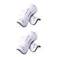 thumbnail image 4 of Baohd Durable Construction Veau Protecteur pour Adulte Formation de Football Réglable Jambe de Protection Manches Adolescent Blanc 2Set, 4 of 6