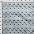 thumbnail image 3 of oneOone Polyester Spandex Sky Blue Fabric Florals Craft Projects Decor Fabric Printed By The Yard 56 Inch Wide-4TS, 3 of 4