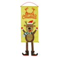 thumbnail image 1 of Christmas Ornament Fabric Art Leg Hanging Creative Flag Window Pendant, 1 of 8