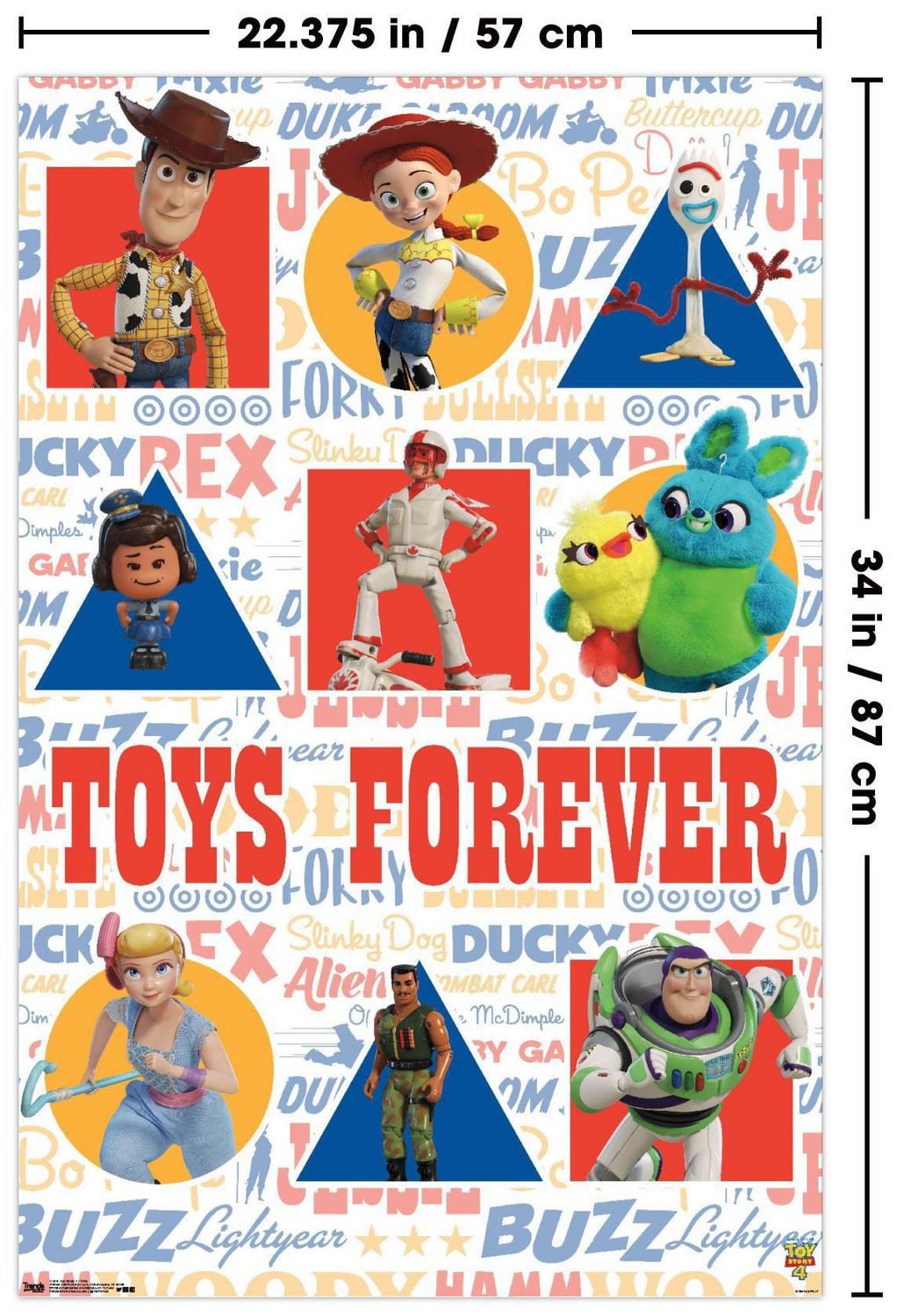 Disney Pixar Toy Story 4 - Grille