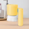 thumbnail image 1 of Electric Cleaning Brush Sealing And Waterproofing Ability for Household Cleaning(Yellow), 1 of 8