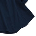 thumbnail image 4 of Besolor Womens Plus Size Cotton Linen Tops V Neck Buttons Long Sleeve Button down Shirts Casual Loose Fall Spring Blouse, 4 of 5