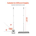 thumbnail image 4 of VEVOR 10x36in Lawn Leveling Rake Heavy Duty 83.9in Adjustable Handle for Yard & Garden, 4 of 9