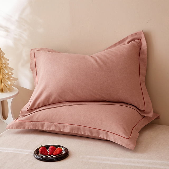 Vaidha Pillowcase Cases Set Of 2 Polyester Microfiber Pillowcase 2 Pack Super Soft And Cozy Pillowcase Case Covers Soft Pillowcases Standard Size Breathable