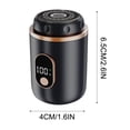 thumbnail image 3 of Chmadoxn Appareils Ménagers Rasoir Rechargeable USB Mini Rasoirs Portatifs pour le Visage Rasage Humide et à Sec Petite Machine de Rasage pour Hommes un Rasoir, 3 of 4