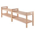thumbnail image 4 of Winsome Mercury 2 Piece Stackable Shoe Rack Set, 4 of 6