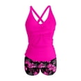 thumbnail image 5 of Maillots de Bain pour Femmes Tankini 2026 Tendance Modeste Haut Croisé à Col en V Profond avec Short de Bain Maillots de Bain Deux Pièces pour Femmes, 5 of 5