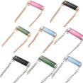 thumbnail image 5 of ziyahi Alloy Mobile Phone Back Clip Portable Adjustable Fashionable Removable Anti-lost Replacement Outing Chain Accessories Blue Silver, 5 of 5