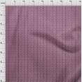 thumbnail image 3 of oneOone Viscose Jersey Fabric Triangle Kasuri Printed Craft Fabric BTY 60 Inch Wide, 3 of 5