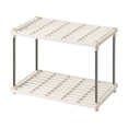thumbnail image 2 of Avdolw Living 2-Shelf Ventilated Storage Rack - Light Duty Shelving Unit, Tool-Free Assembly, 55lb/Shelf for Garage Pantry Bathroom Organizer, 2 of 6