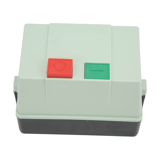 Magnetic Motor Starter, IP55 Waterproof 3 Phase Motor Control Switch 23-32A Multifunctional For Air Compressor For Water Applications
