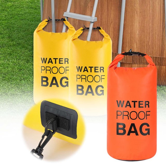 WIFKLSIIPG Poids d'Échelle de Piscine 500D Poids de Marche de Piscine Sacs de Sable 20L Sac de Poids d'Escalier de Piscine Remplissable avec Poignée Robuste pour Marches de Piscine