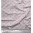 thumbnail image 1 of Soimoi Grey polyester Crepe Fabric Lighthouse Nautical Decor Fabric Printed Yard 52 Inch Wide, 1 of 1
