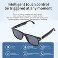 thumbnail image 3 of Smart AI Translator Glasses,  5.4 Simultaneous Interpretation Glasses for Multi Languages, Audio Sunglasses Built in Mic and Speaker, 3 of 7