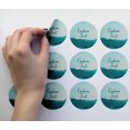 thumbnail image 2 of Darling Souvenir MADE WITH LOVE OceanTheme - 2" CustomStickersPremium 80 Self-AdhesiveRoundLabels, Personalized Wedding Party FavorStickers/RoundEnvelope Seal, 2 of 6