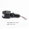 thumbnail image 2 of PIR Sensor Detector Switch AC85-265V LED Light PIR Infrared Motion Sensor Light Switch, 2 of 8