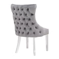 thumbnail image 3 of Plata Import Stonefort Chair in Grey Set of 6 for Dining Area, 3 of 6