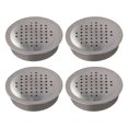 thumbnail image 1 of 4pcs Stainless Steel Vent Covers for Cabinets:Decorative Air Grilles Ventilation, 1 of 12