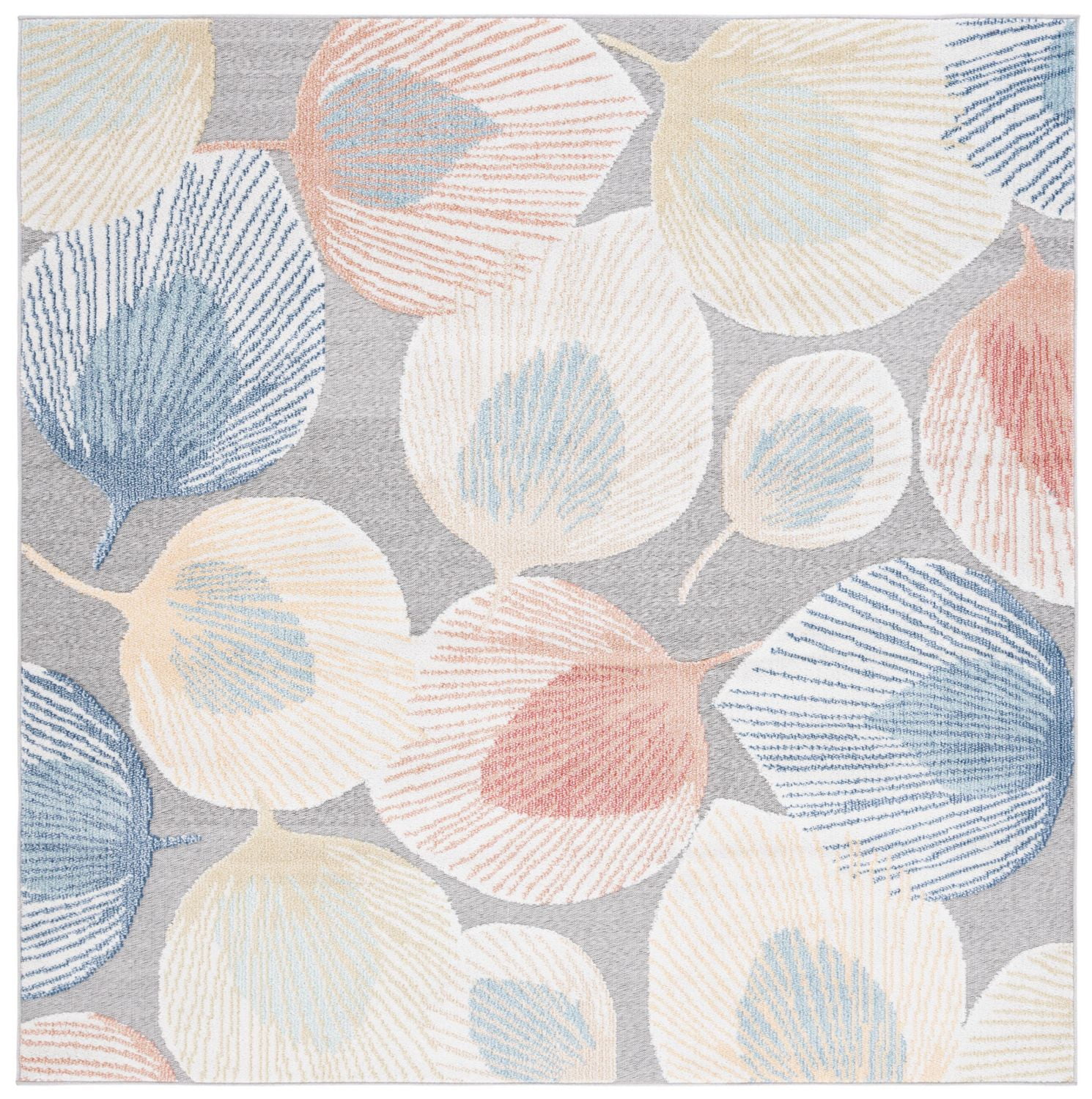 SAFAVIEH Sarasota Nash Floral Indoor/Outdoor Area Rug