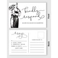 thumbnail image 3 of Inkdotpot 50 Blank RSVP Postcards Floral Script Style Print 4"X6" Response Cards,RSVP Reply Card For Wedding,Bridal Shower,Baby Shower, 3 of 5
