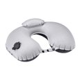 thumbnail image 3 of funtasica Inflatable Camping Pillow Compact Air Travel Pillow for Sleeping Cars Office Gray, 3 of 9
