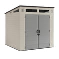 thumbnail image 1 of Suncast Modernist 7' x 7' Resin Storage Shed - Vanilla/Dove Gray, 1 of 6