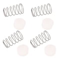 thumbnail image 3 of 10 Pcs Valve de Retenue à Ressort Chemin Valve de Retenue Noyau Valve de Retour d'Huile pour Machine Sans Huile, 3 of 8