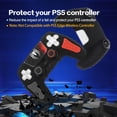 thumbnail image 3 of AARONMEI PS5 Controller Silicone Cover Skin Black Spider Man Theme With Joystick Caps, 3 of 8
