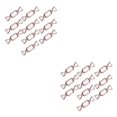 thumbnail image 3 of relayinert Candy Shaped Mini Necklace Organizer Earrings Necklace Storage Pink 10 Pcs 2Set, 3 of 6
