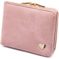 thumbnail image 1 of Ladies Short Purse Wallet with Small Heart Decoration, 1 of 1