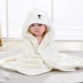 thumbnail image 3 of Newborn Cartoon Animal Baby Bath Towel, 3 of 5