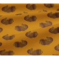 thumbnail image 5 of oneOone Viscose Jersey Fabric Fish Block Print Fabric BTY 60 Inch Wide, 5 of 5