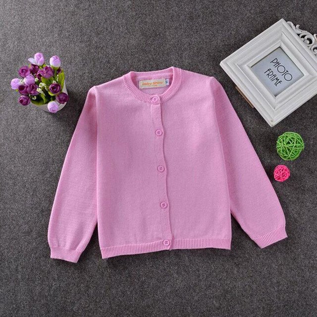 Cardigan Chaud d'Hiver pour Tout-Petites Filles