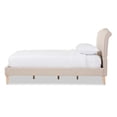 thumbnail image 3 of Lit Plateforme Double Fannie, Beige, 3 of 5