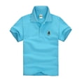 thumbnail image 1 of Polos pour Garçons Polo Uni Chemises de Rugby pour Garçons à Manches Courtes 9-10 Ans Mode Garçons, 1 of 2