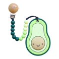 thumbnail image 1 of Glitter & Spice Anneau de Dentition en Silicone - Avocat, 1 of 1