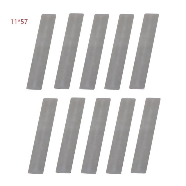 10Pcs Valve Plate for Compressor Piston Compressor for Valve Plate Reed Plate Steel Shrapnel Spacer Air Compressor Spare Parts 11X57mm