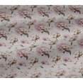 thumbnail image 5 of oneOone Silk Tabby Light Pink Fabric Florals Craft Projects Decor Fabric Printed By The Yard 42 Inch Wide-UJM, 5 of 5