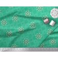 thumbnail image 3 of Soimoi Polyester Crepe Fabric Damask & Argyle Geometric Printed Fabric 1 Yard 52 Inch Wide, 3 of 3